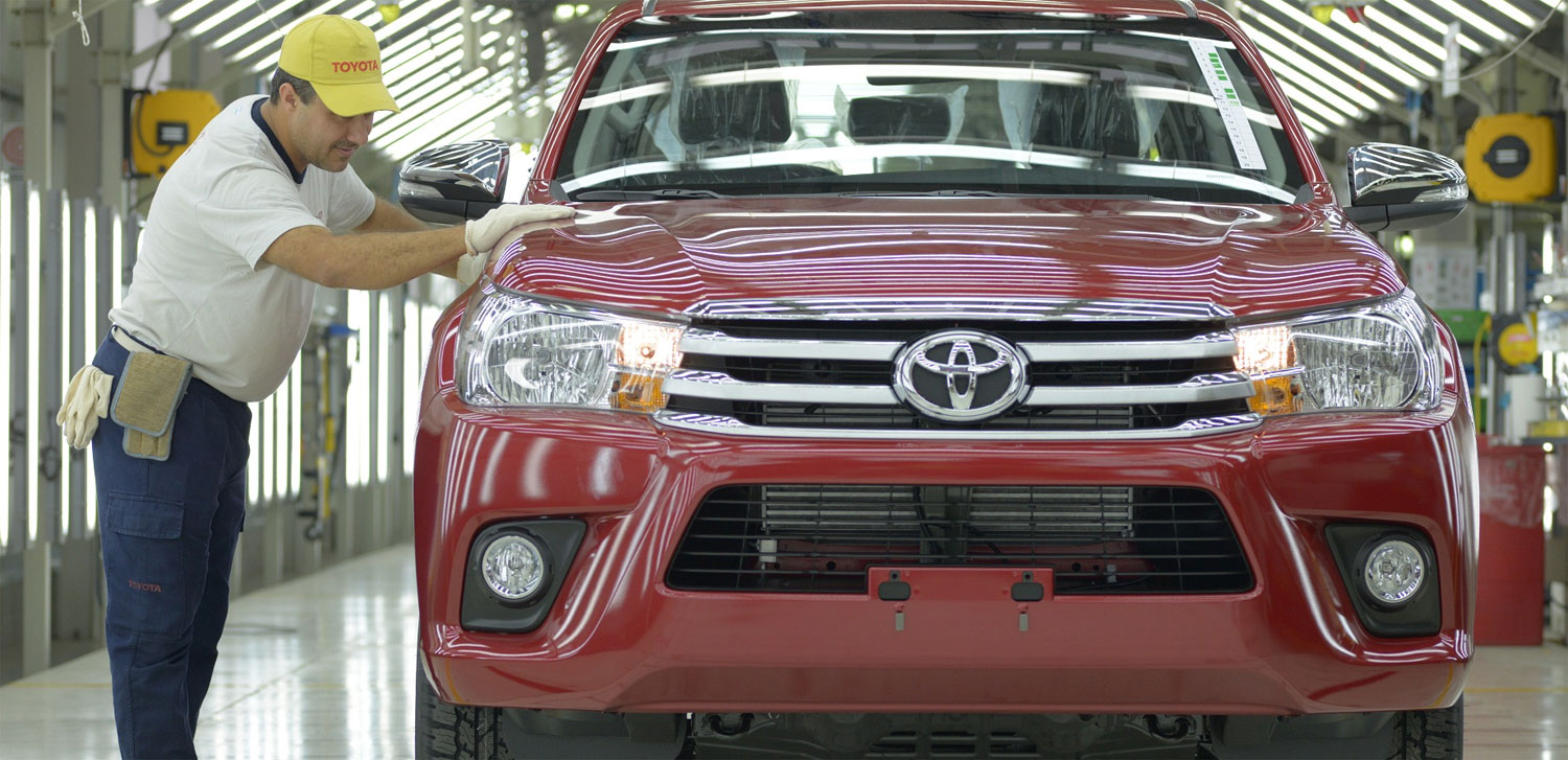 Toyota cumple 20 años produciendo en Argentina