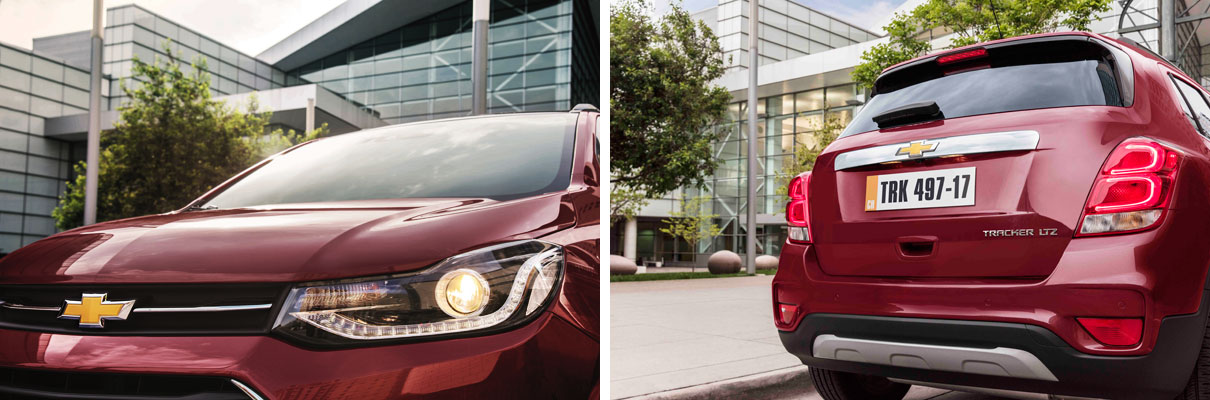 Nueva Chevrolet Tracker opticas