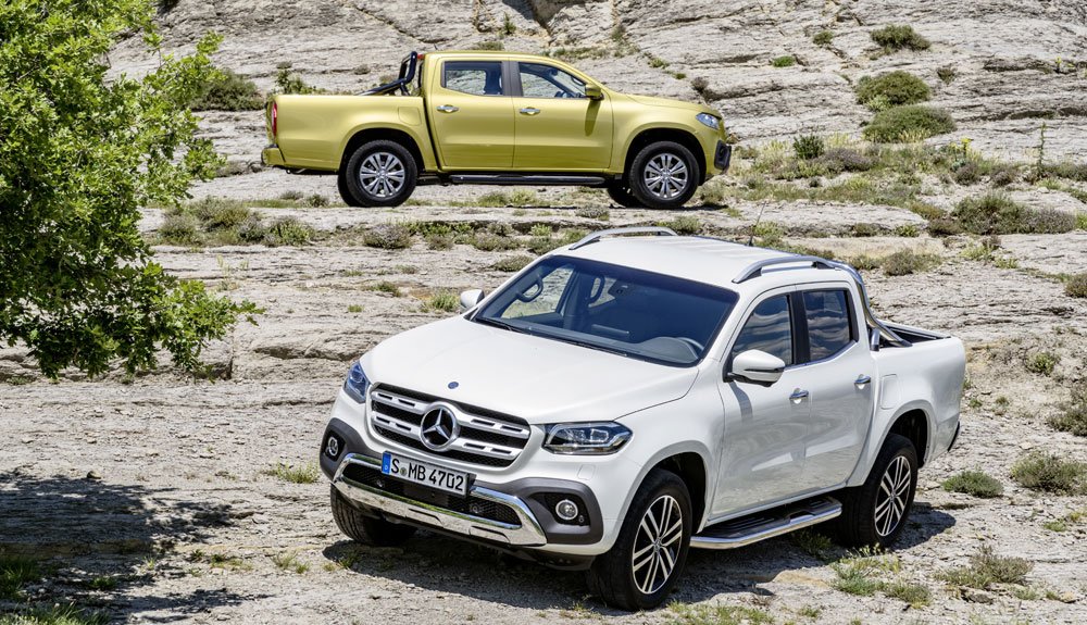 pick up mercedes benz clase x