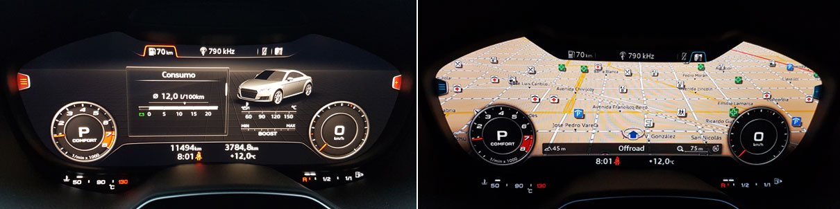 tablero audi tts