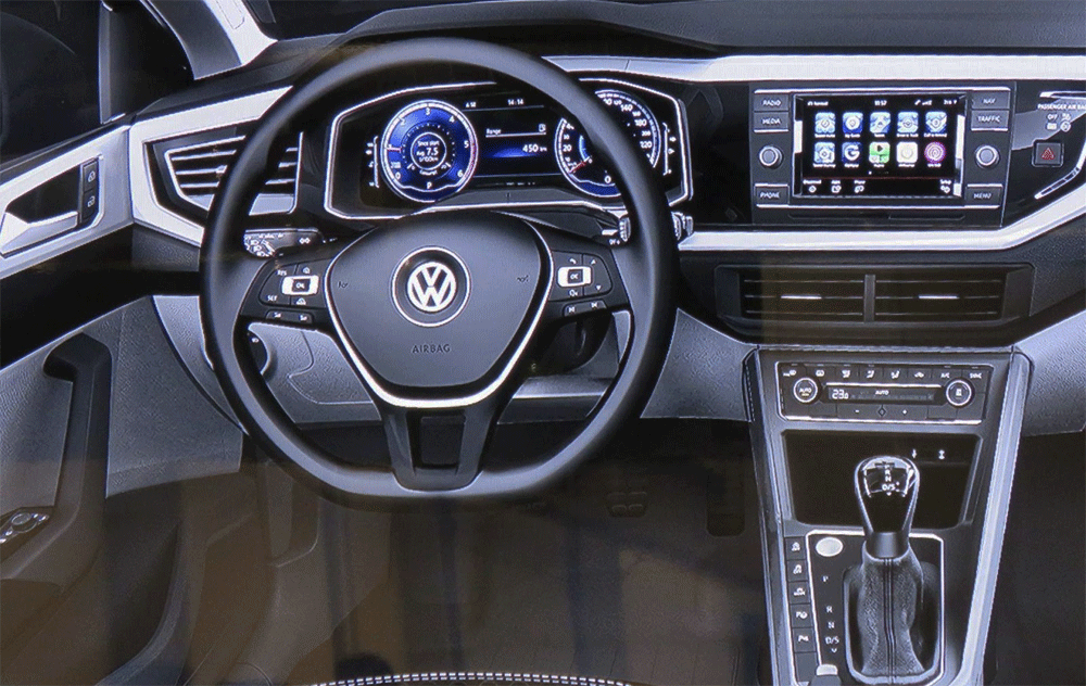 interior volkswagen polo