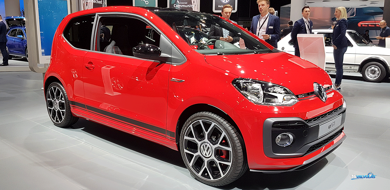 Salón de Frankfurt Volkswagen exhibió el up GTI 16 Valvulas