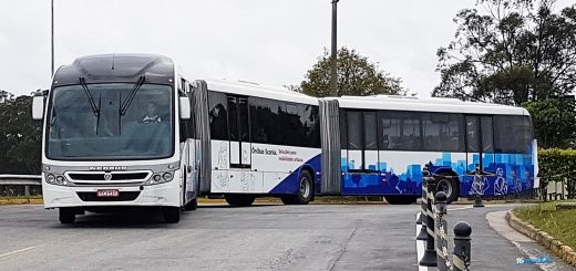 bus scania biarticulado