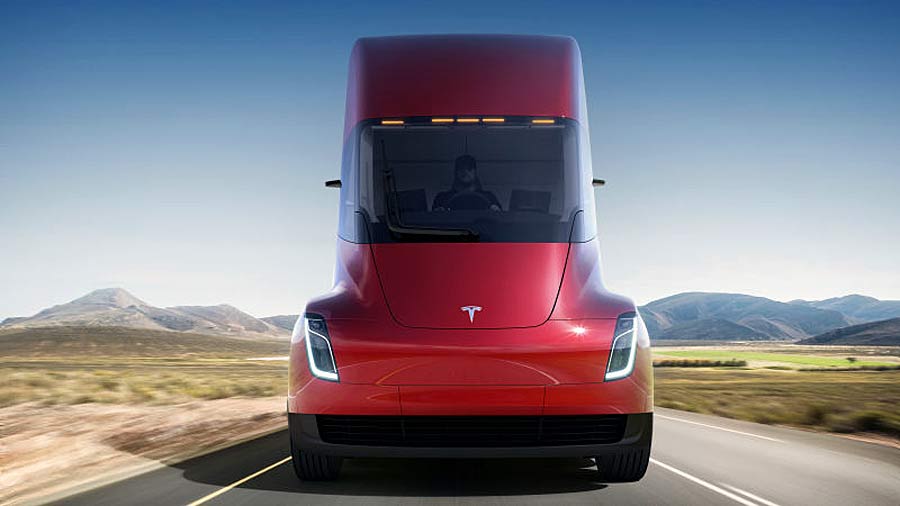 tesla camion