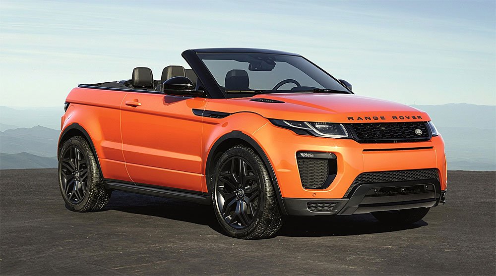 range rover evoque convertible