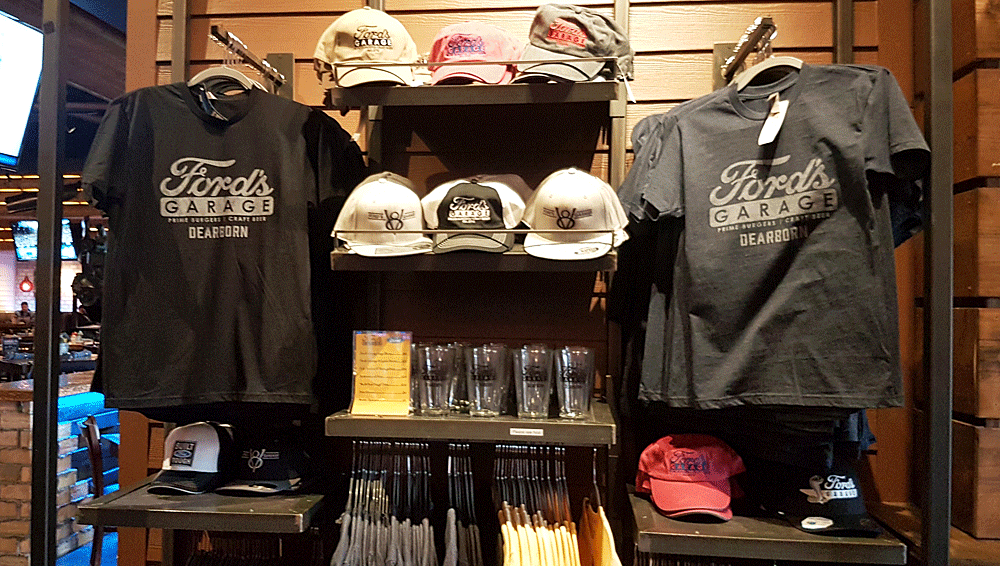 souvenirs ford garage