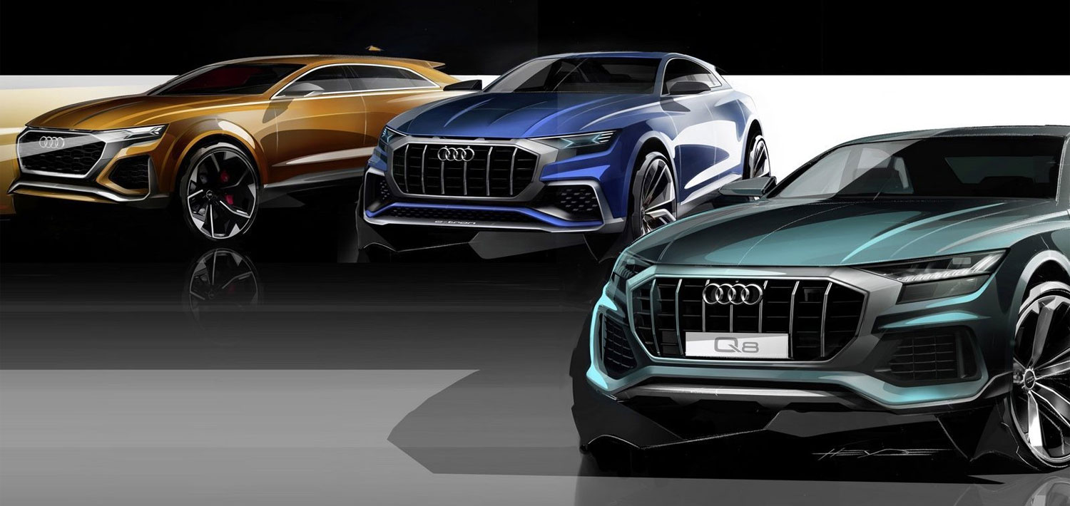 gama audi q