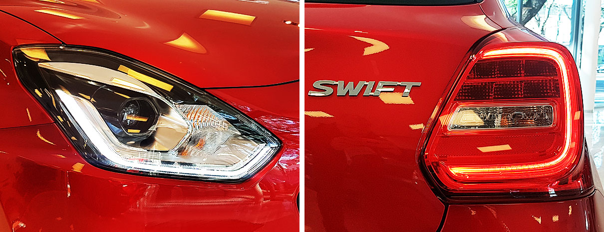 nuevo Suzuki Swift luces wifi