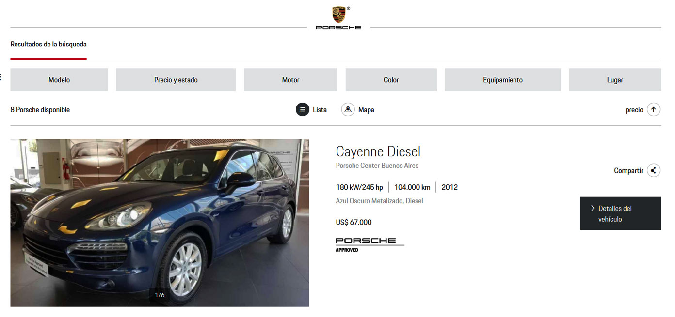 porsche finder