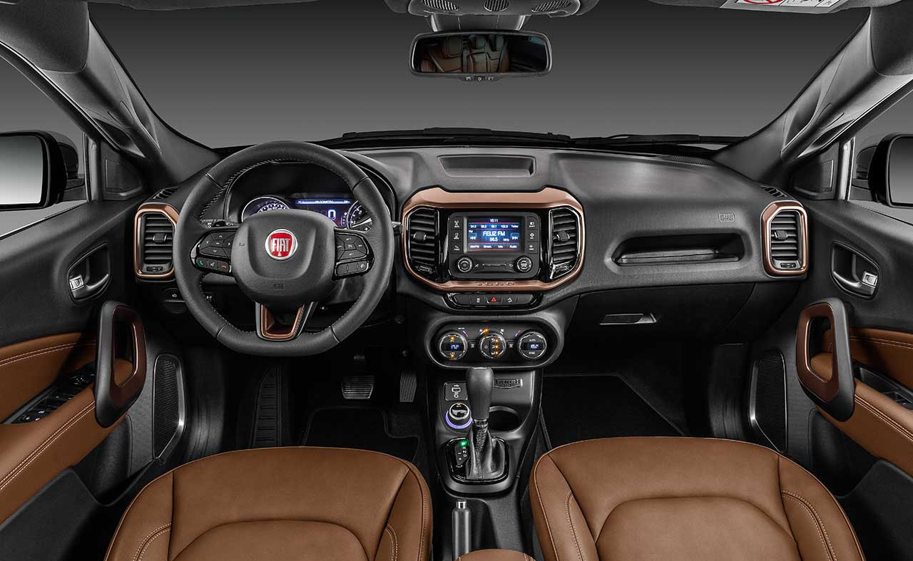 interior Fiat Toro Ranch