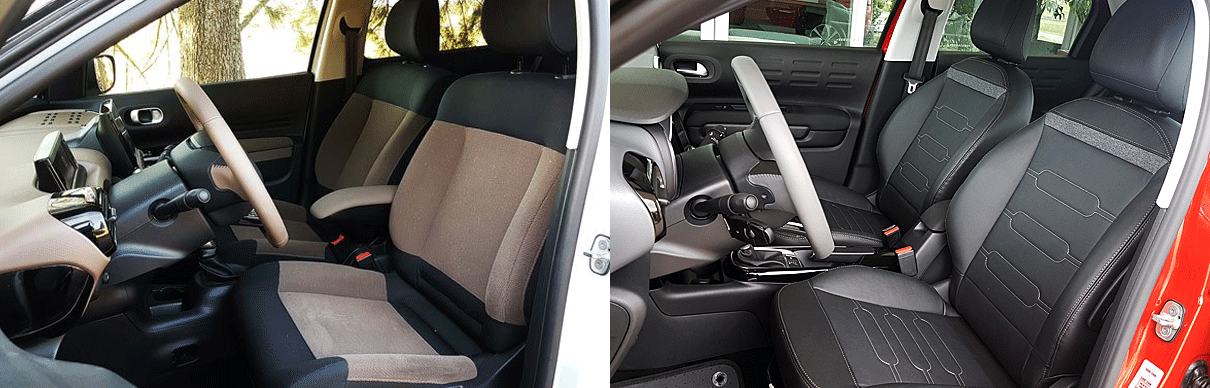 butacas nuevo Citroen C4 Cactus