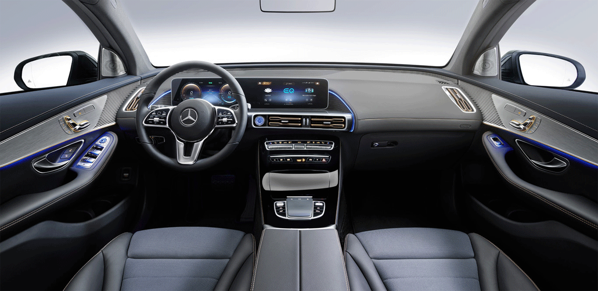 Mercedes-Benz EQC interior