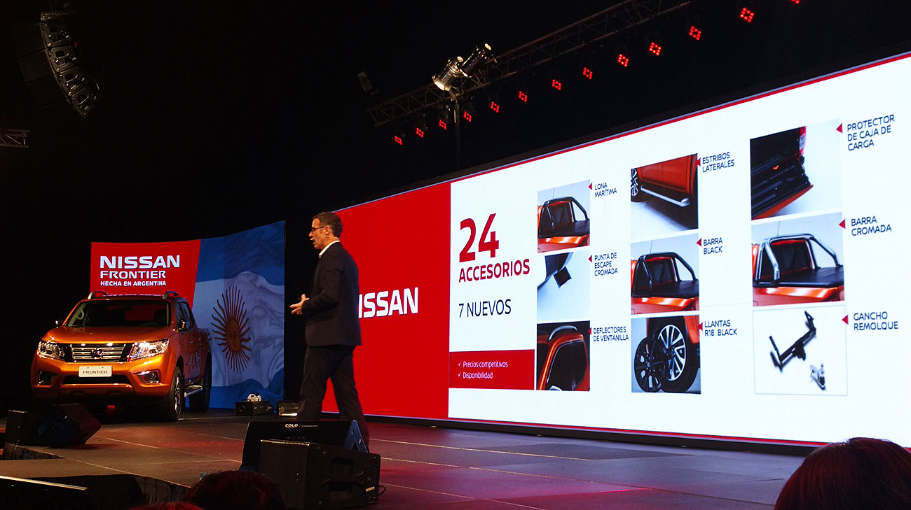 accesorios nissan frontier