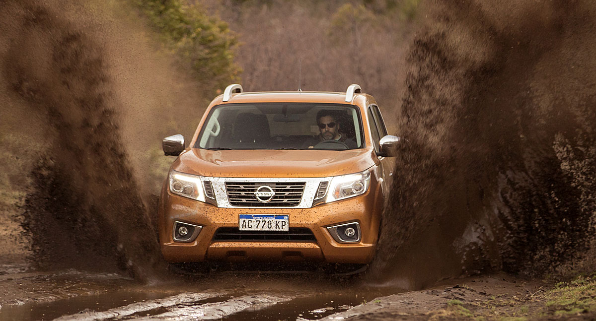 frente nissan frontier