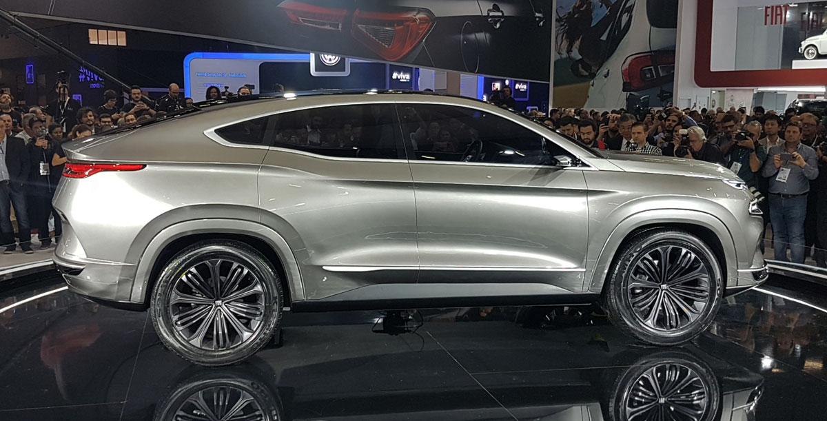 lateral Fiat Fastback Concept