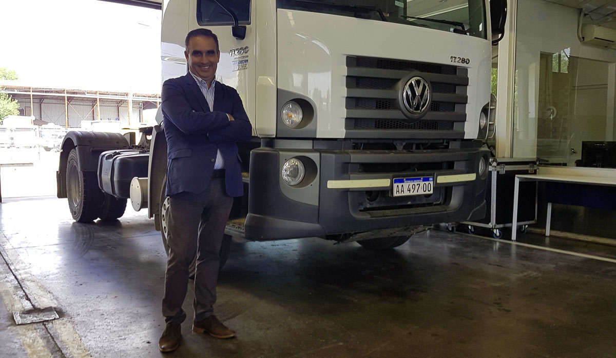 Diego Hernández gerente de Post Venta de Volkswagen Camiones y Buses