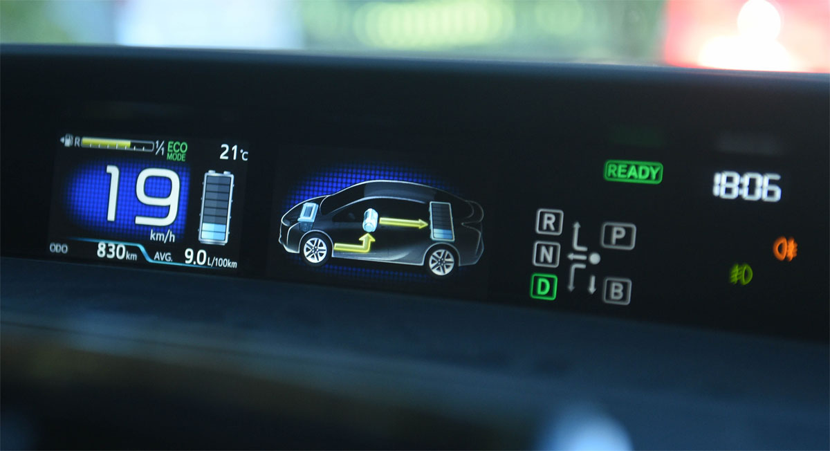 tablero prius
