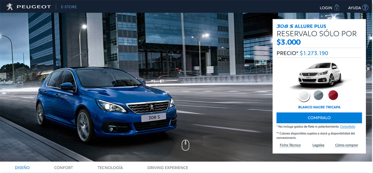 estore peugeot