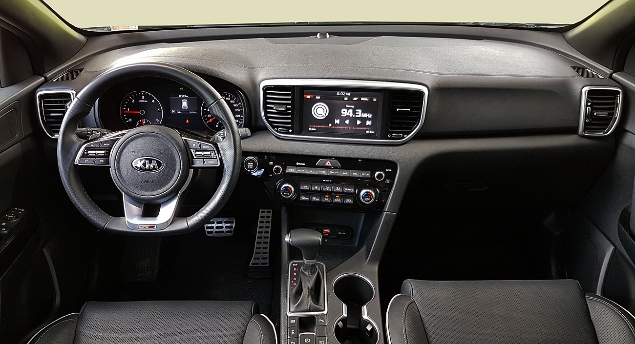 interior kia sportage
