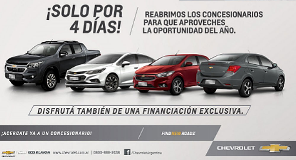 oferta precios chevrolet