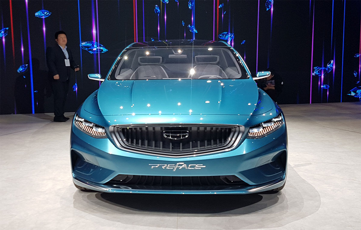frente Geely PreFace Concept