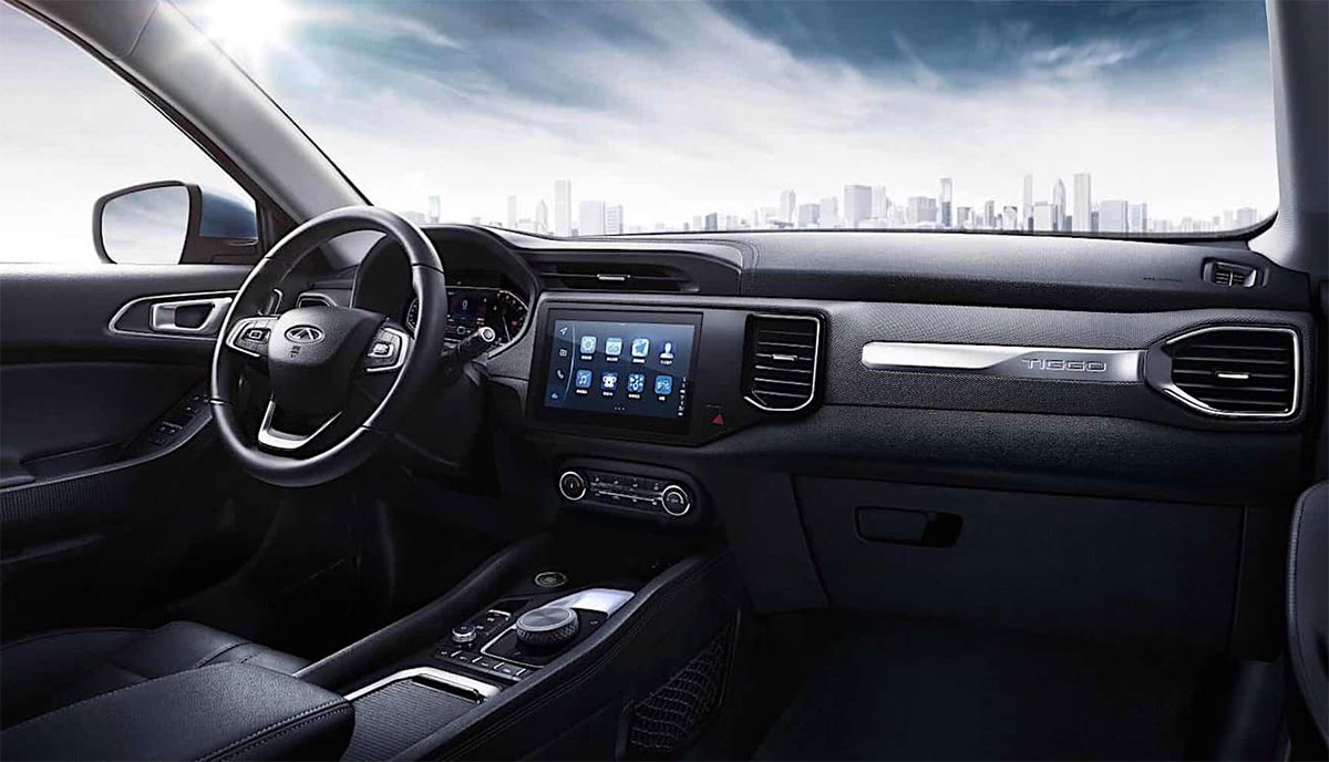 interior chery tiggo e