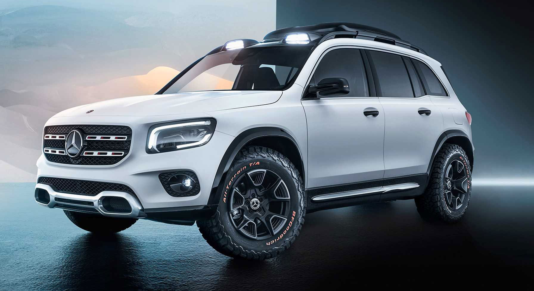 Mercedes-Benz presentó el GLB Concept en shanghai