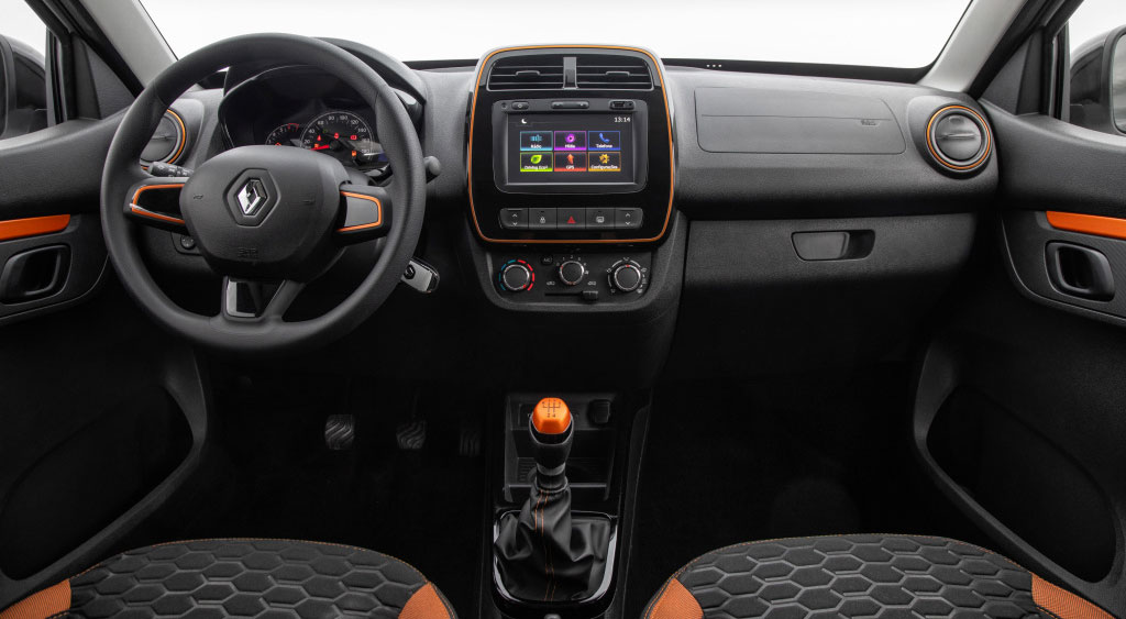interior Renault Kwid Outsider
