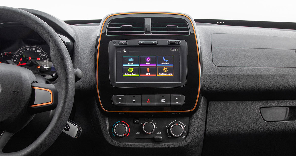 Renault Kwid Outsider media nav