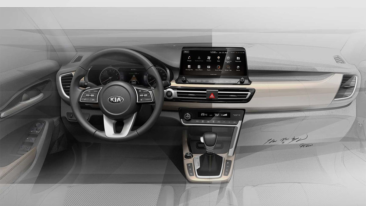 suv kia interior