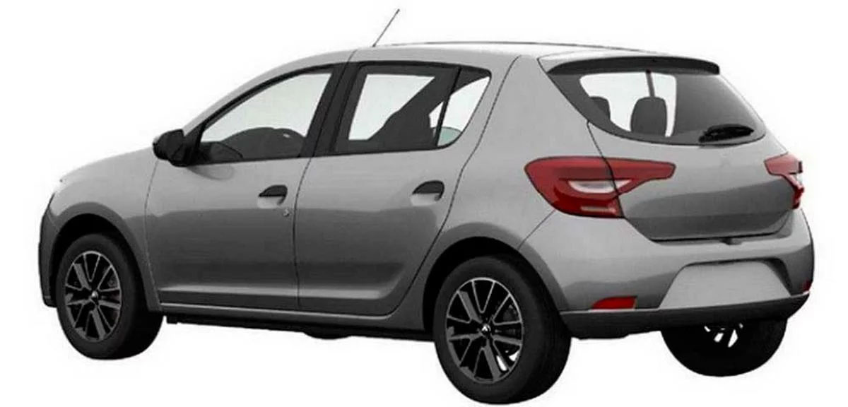 sandero atras