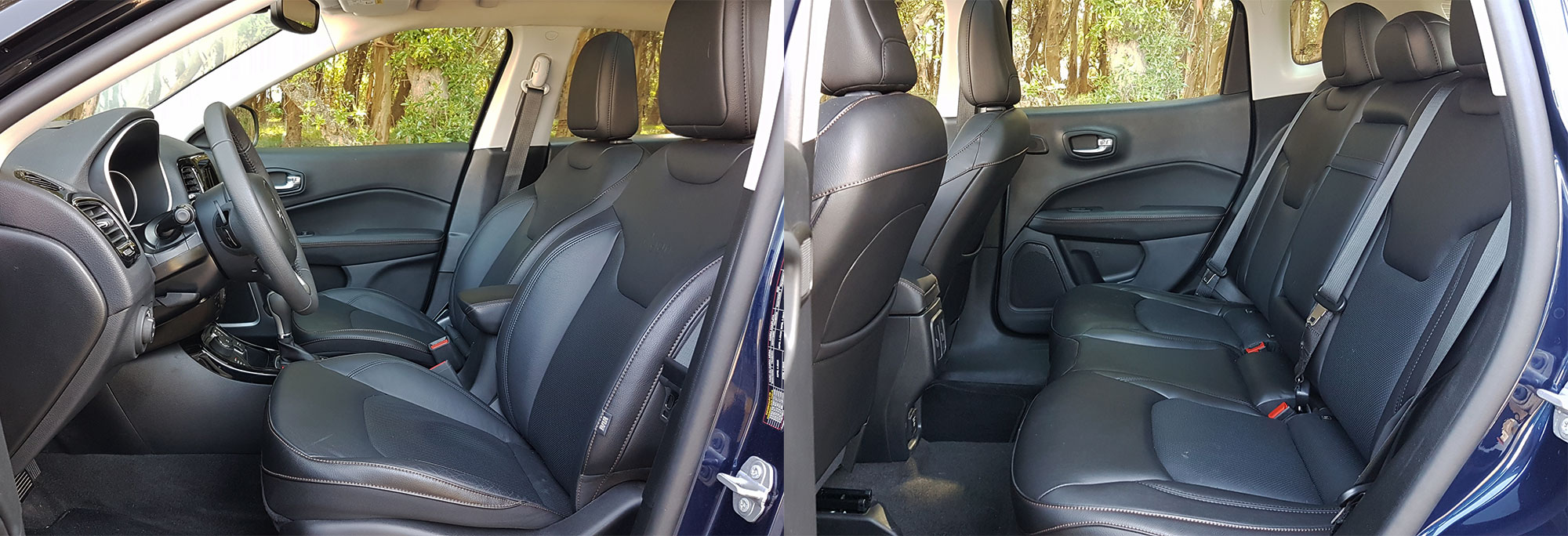 interior Jeep Compass Limited Plus MY2019