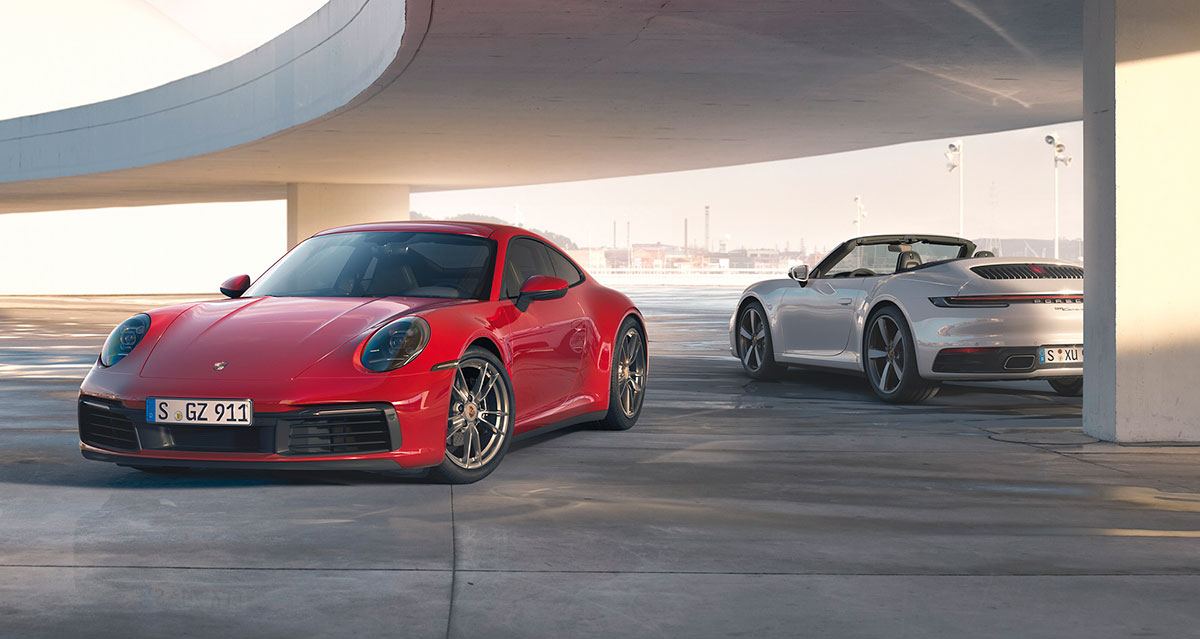 nuevo Porsche 911 Carrera 4 Coupé y Carrera 4 Cabriolet
