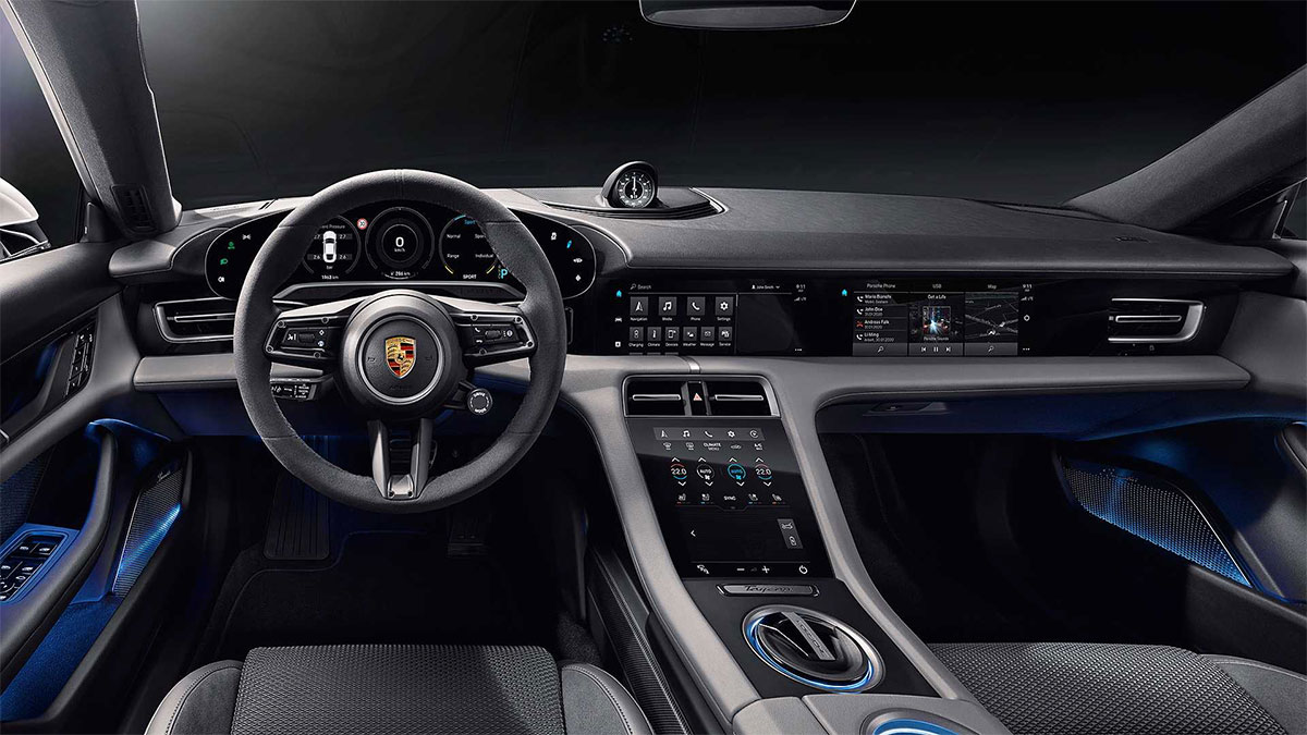interior taycan