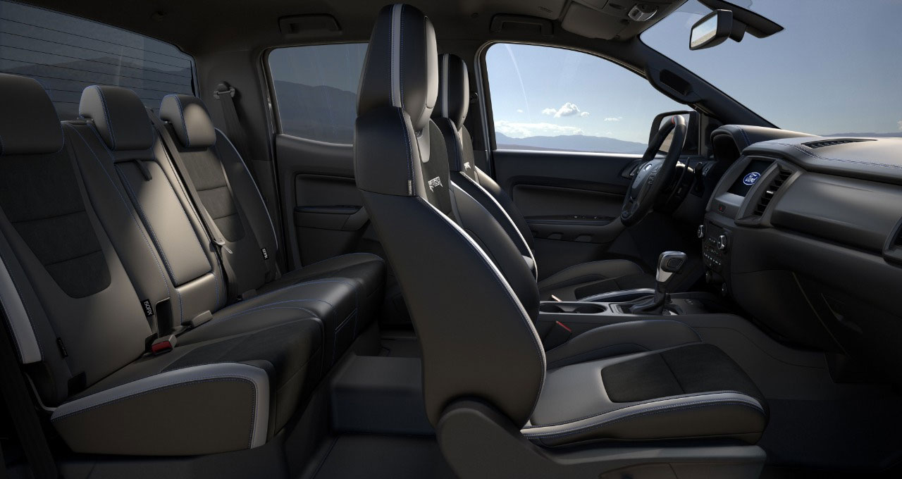 interior Ford Ranger Raptor