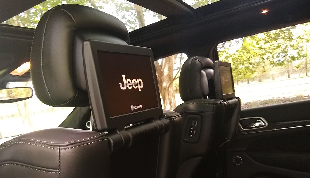 pantalla Jeep Grand Cherokee SRT