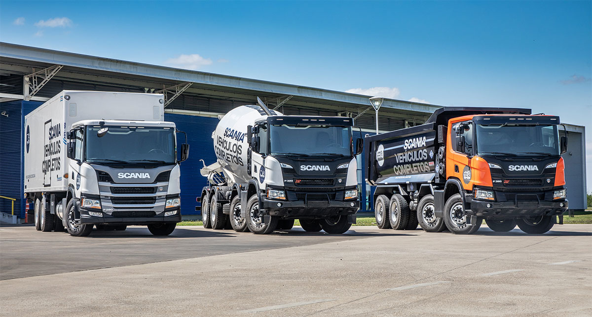 scania camiones completos