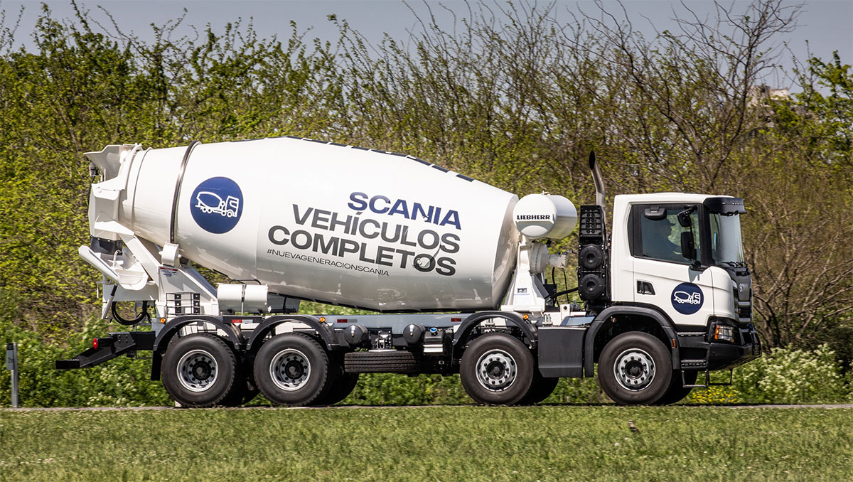 scania hormigonera