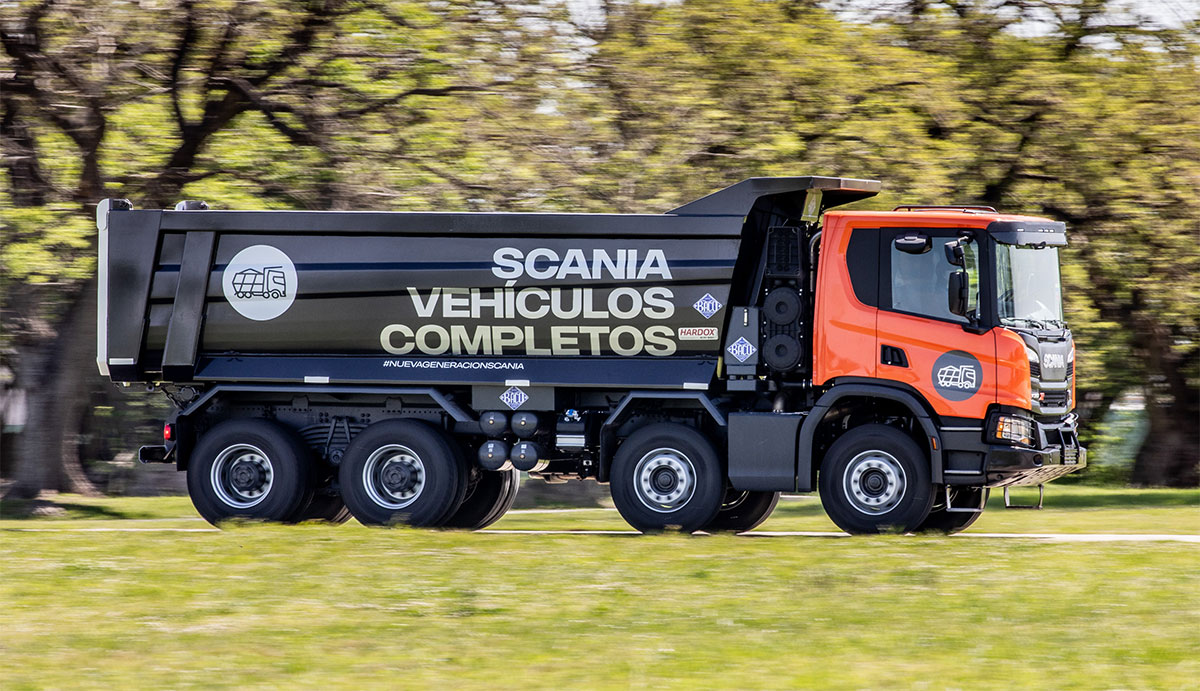 volcador scania
