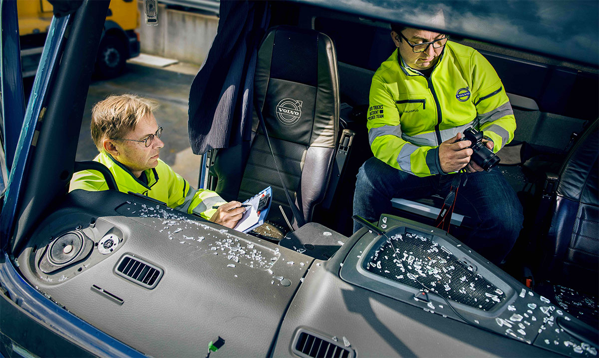 volvo accidentes