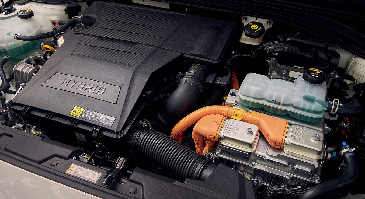 motor Hyundai Ioniq Hybrid