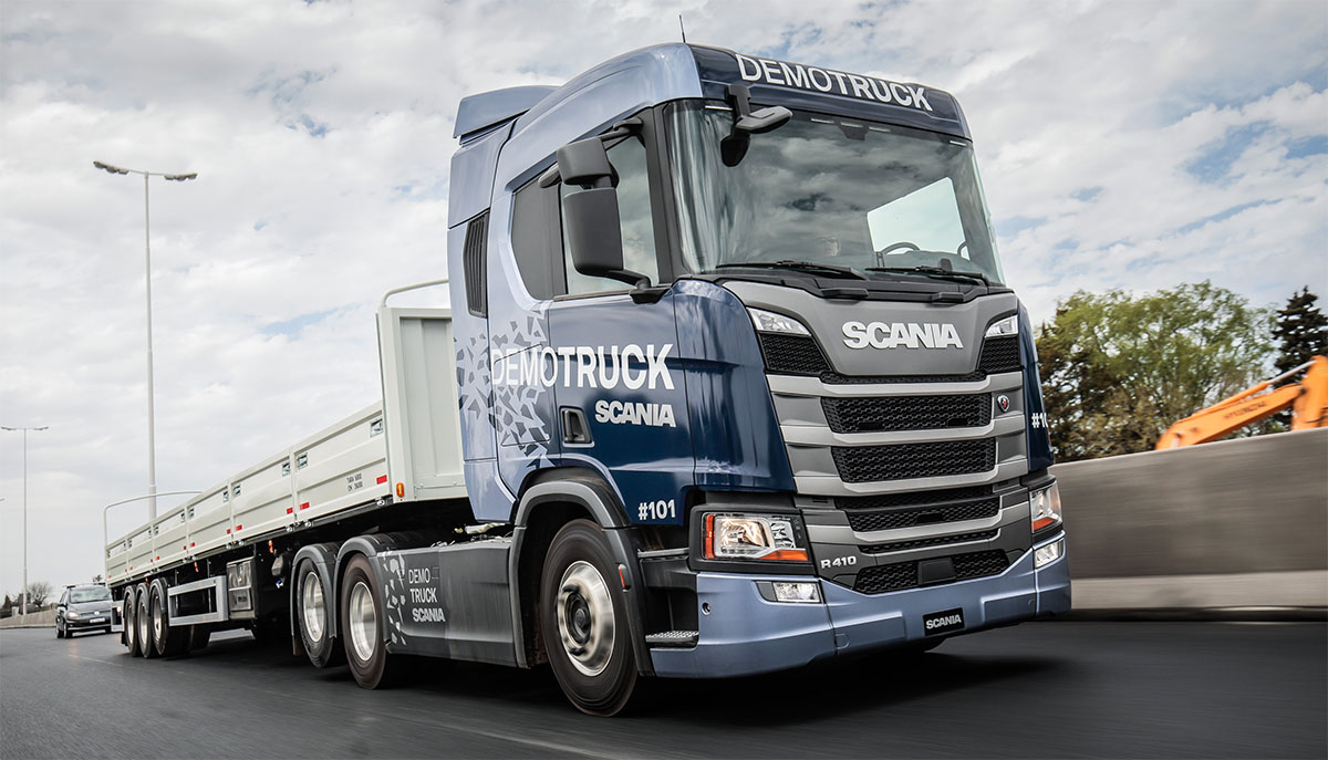 scania demo truck