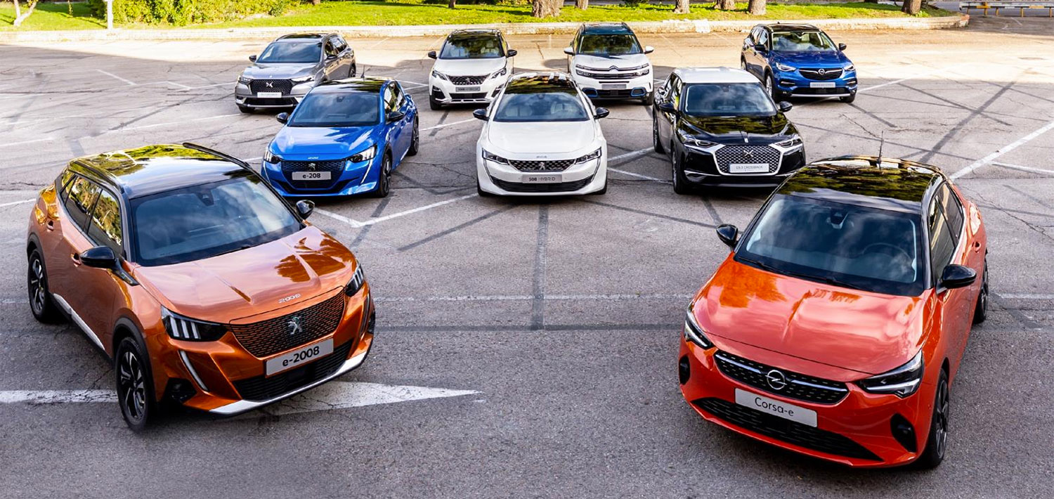 Electrificación total El Grupo PSA anunció que para 2025 toda su gama