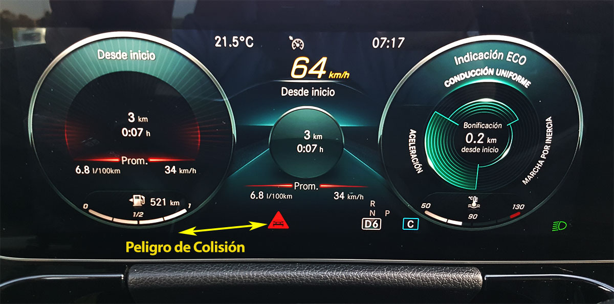 peligro de colision