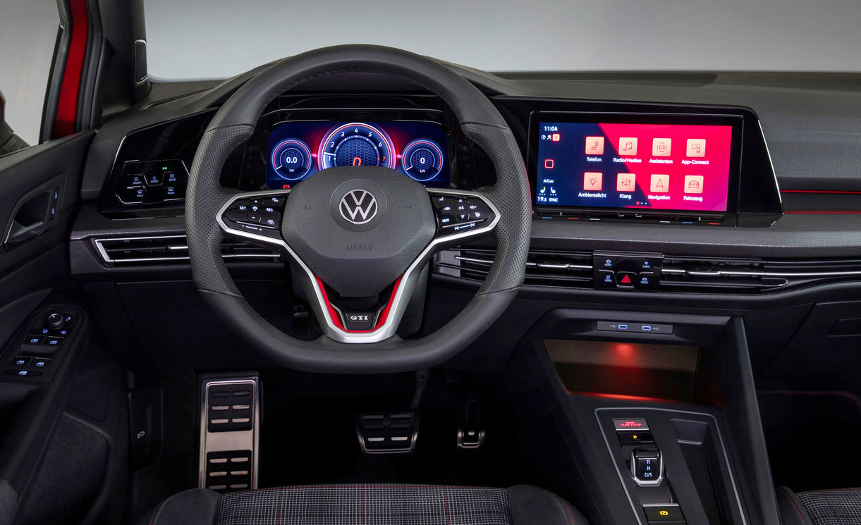 Así es el nuevo Volkswagen Golf VIII GTI 16 Valvulas