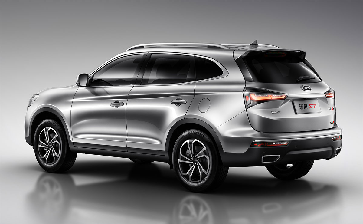 JACS7 Lanzamiento del SUV con capacidad para 7 pasajeros desde us 35.