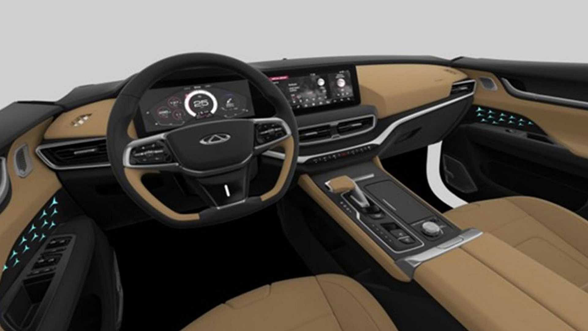 interior Chery eQ5