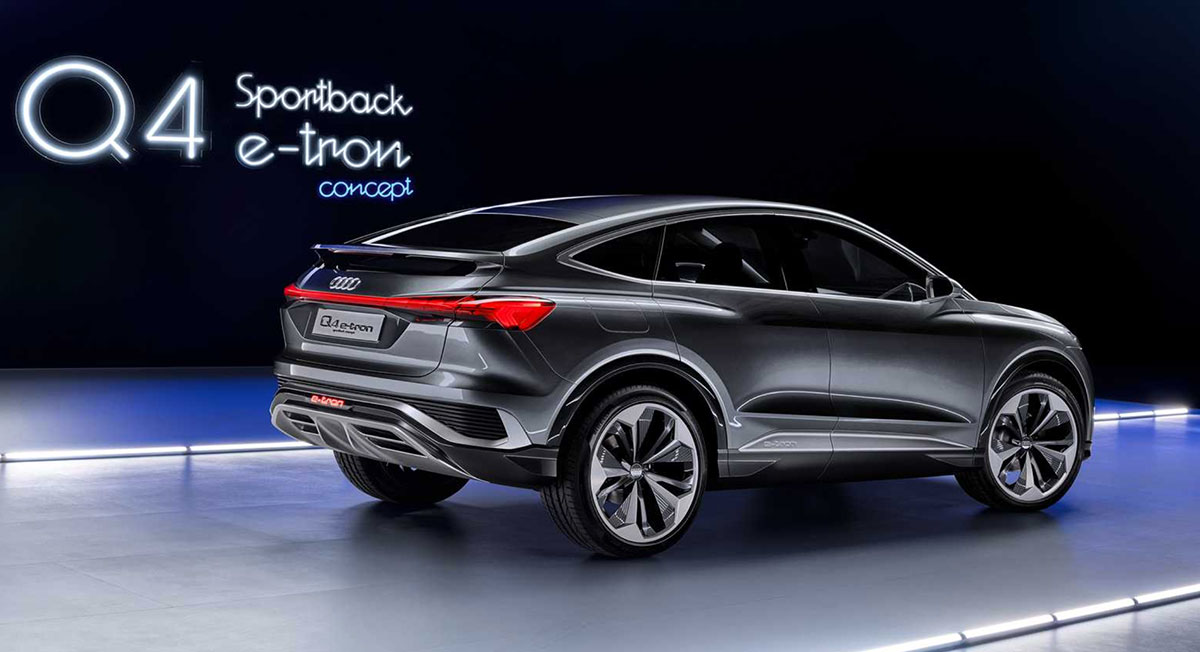 audi q4 sportback atras