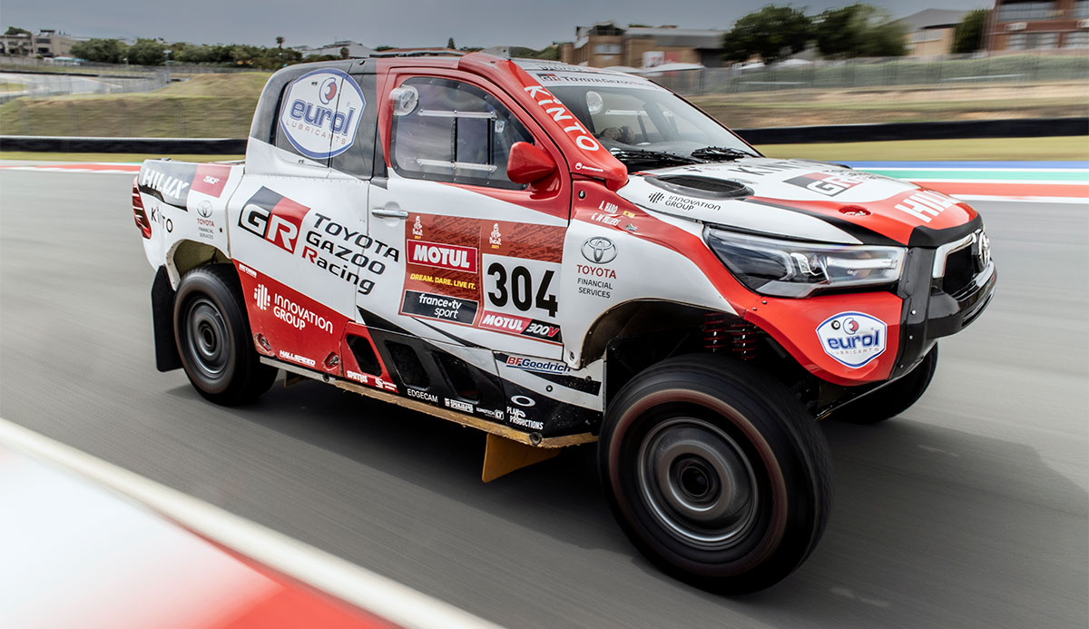 dakar toyota