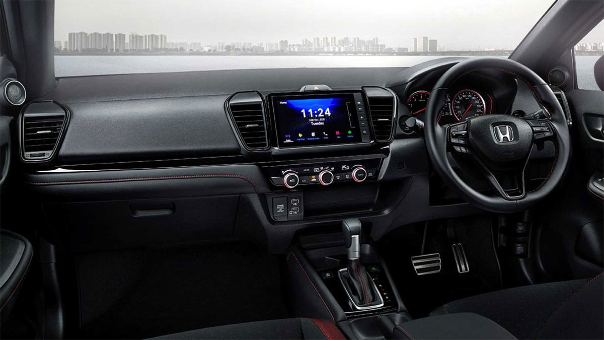 interior nuevo Honda City hatchback